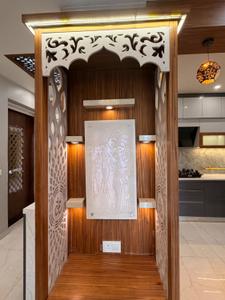 Pooja Room Image of 1600 Sq.ft 3 BHK Apartment / Flat for rent in Omaxe The Palace, Gomti Nagar Lucknow for Rs. 60000
