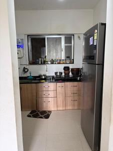 Kitchen Image of 1550 Sq.ft 3 BHK Apartment / Flat for sale in Axis Whistling Meadows, Bhugaon Pune for Rs. 12500000