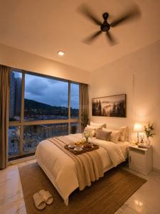 Bedroom Image of 3500 Sq.ft 4 BHK Apartment / Flat for sale in NSG Chittaranjan Tower, Powai Mumbai for Rs. 77500000