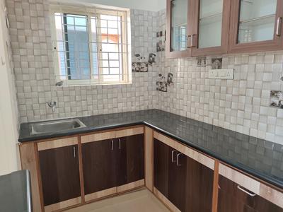 Kitchen Image of 500 Sq.ft 1 BHK Builder Floor for rent in Kaggadasapura Bengaluru for Rs. 17000