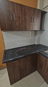 Kitchen Image of 758 Sq.ft 1 BHK Builder Floor for rent in Scheme No 114 Indore for Rs. 11500