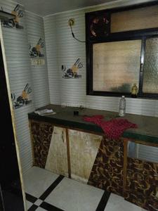 Kitchen Image of 200 Sq.ft 1 RK Apartment / Flat for rent in Kopar Khairane Navi Mumbai for Rs. 9000