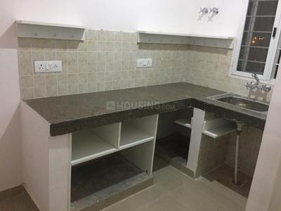 Kitchen Image of 870 Sq.ft 3 BHK Apartment / Flat for sale in  UPAVP Kailash Enclave, Baraulikhalilabad Lucknow for Rs. 5200000