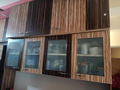 Kitchen Image of 900 Sq.ft 3 BHK Independent House for sale in B Gajera Aditya Bungalows, Lambha Ahmedabad for Rs. 7500000