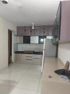 Kitchen Image of 1500 Sq.ft 3 BHK Apartment / Flat for rent in Sargasan Gandhinagar for Rs. 32000