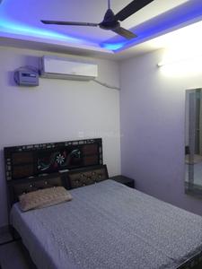 Bedroom Image of 550 Sq.ft 1 BHK Builder Floor for rent in Hari Nagar New Delhi for Rs. 15000