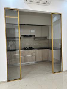 Kitchen Image of 1208 Sq.ft 2.5 BHK Builder Floor for rent in Smartworld Orchard, Sector 61 Gurgaon for Rs. 45000