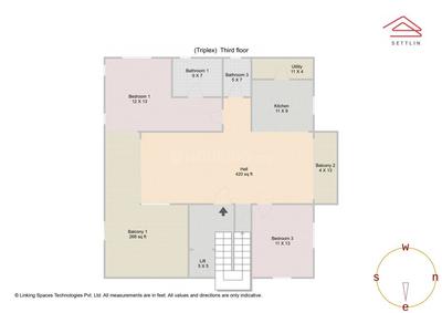 Image of 6000 Sq.ft 9 BHK Independent House for sale in Kadagrahara, Bengaluru for Rs. 40000000