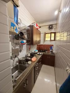 Kitchen Image of 540 Sq.ft 1 BHK Independent House for rent in Sector 17 Gurgaon for Rs. 25000