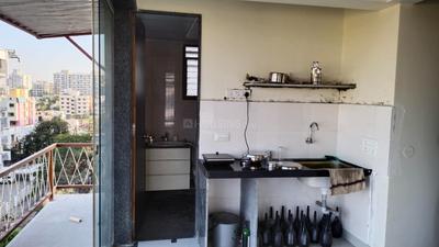 Kitchen Image of 800 Sq.ft 1 BHK Apartment / Flat for sale in Metadesign Mblu, Anandvalli Nashik for Rs. 3875000