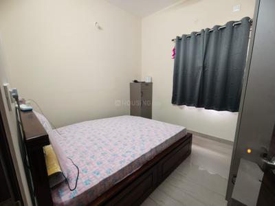 Bedroom Image of 800 Sq.ft 1 BHK Apartment / Flat for rent in Indira Nagar Bengaluru for Rs. 50000