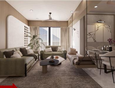 Hall Image of 2300 Sq.ft 3 BHK Apartment / Flat for rent in Siddhraj Zoey, Randesan Gandhinagar for Rs. 70000
