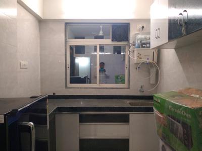 Kitchen Image of 583 Sq.ft 1 BHK Apartment / Flat for sale in Thakur Galaxy, Boisar Mumbai for Rs. 3000000