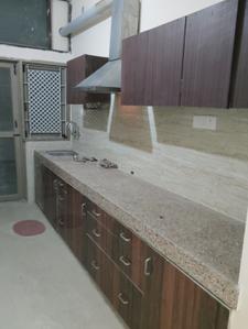 Kitchen Image of 2000 Sq.ft 3 BHK Duplex for rent in Krishna Muskan City Phase One Duplex, Raksha Jabalpur for Rs. 22000