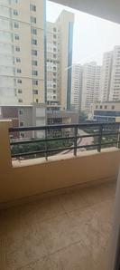Balcony Image of 1815 Sq.ft 3 BHK Apartment / Flat for rent in Purvanchal Royal City Phase 2, Chi V Greater Noida for Rs. 35500