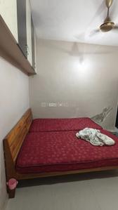 Bedroom Image of 950 Sq.ft 1.5 BHK Apartment / Flat for rent in Prahlad Nagar Ahmedabad for Rs. 25000