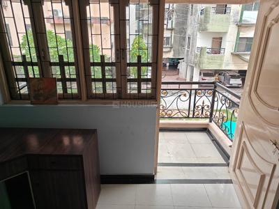 Balcony Image of 700 Sq.ft 1 BHK Builder Floor for rent in Ellora Park Vadodara for Rs. 10500