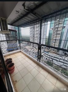 Balcony Image of 1050 Sq.ft 2 BHK Apartment / Flat for rent in Sanpada Navi Mumbai for Rs. 65000