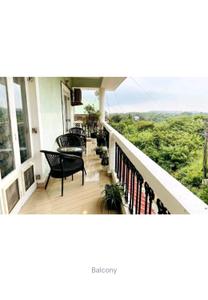 Balcony Image of 1000 Sq.ft 2 BHK Apartment / Flat for rent in Chapora Goa for Rs. 75000