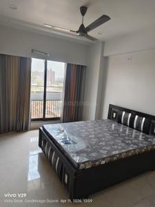 Bedroom Image of 2025 Sq.ft 3 BHK Apartment / Flat for rent in Sharnam Aayan, Adalaj Gandhinagar for Rs. 25000