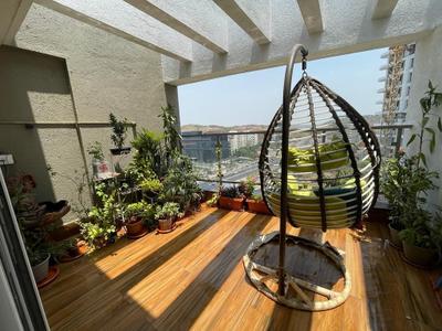 Balcony Image of 1250 Sq.ft 2 BHK Apartment / Flat for sale in Rahul Arcus, Baner Pune for Rs. 14000000