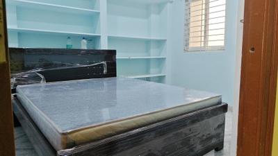Bedroom Image of 658 Sq.ft 1 BHK Apartment / Flat for rent in Kondapur Hyderabad for Rs. 21500