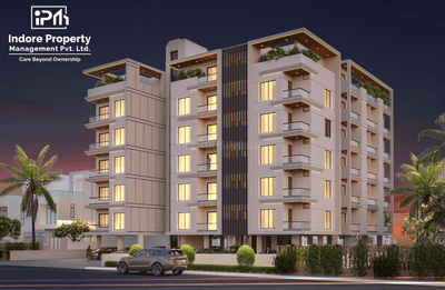 Image of 1615 Sq.ft 3 BHK Apartment / Flat for sale in Kumedi, Indore for Rs. 10497500