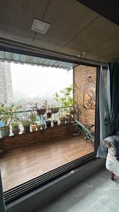 Balcony Image of 1600 Sq.ft 3 BHK Penthouse for sale in Purushottam Plaza, Kasarvadavali Thane for Rs. 13200000