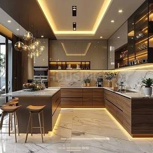 Kitchen Image of 884 Sq.ft 2 BHK Apartment / Flat for sale in Mantra Melange, Kharadi Pune for Rs. 12700000