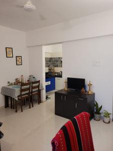 Hall Image of 650 Sq.ft 1 BHK Apartment / Flat for sale in Vijayalaxmi Laxmisatyam Residency, Dhanori Pune for Rs. 4200000