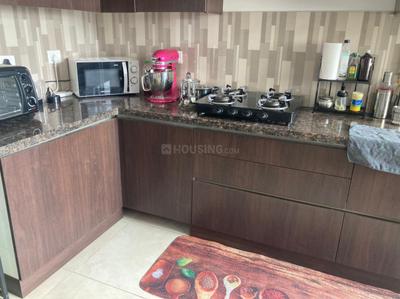 Kitchen Image of 1250 Sq.ft 2 BHK Apartment / Flat for rent in Prestige West Woods, Binnipete Bengaluru for Rs. 75000
