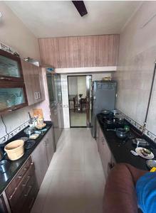 Kitchen Image of 1100 Sq.ft 3 BHK Apartment / Flat for rent in Kopar Khairane Navi Mumbai for Rs. 85000