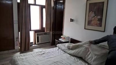 Bedroom Image of PG in Anand Lok, New Delhi