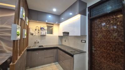 Kitchen Image of 1200 Sq.ft 3 BHK Apartment / Flat for sale in Hark Sai Homes 6, Sector 49 Noida for Rs. 6000000