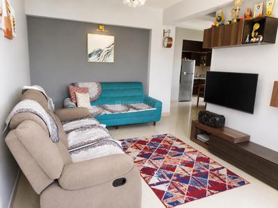 Living Room Image of 982 Sq.ft 2 BHK Apartment / Flat for sale in Signature Classic, Sompura Bengaluru for Rs. 7900000