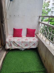 Balcony Image of 1000 Sq.ft 2 BHK Apartment / Flat for rent in Green Divine, Hadapsar Pune for Rs. 26000