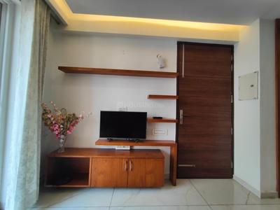 Hall Image of 1800 Sq.ft 3 BHK Apartment / Flat for rent in Gulnaar Meadows, Bhabat Zirakpur for Rs. 34000