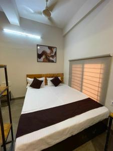 Bedroom Image of 300 Sq.ft 1 RK Builder Floor for rent in Vijay Nagar Indore for Rs. 15000