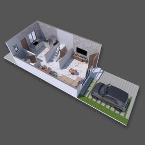 Image of 1300 Sq.ft 2 BHK Apartment / Flat for sale in Rajeshwar Dayaram Residency, Palghar, Mumbai for Rs. 6000000