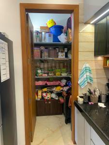 Kitchen Image of 1200 Sq.ft 3 BHK Apartment / Flat for sale in Radhe Infinity, Kudasan Gandhinagar for Rs. 15000000