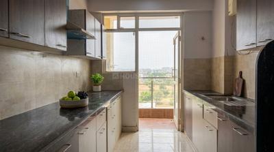 Kitchen Image of 1355 Sq.ft 3 BHK Apartment / Flat for rent in Sidheshwar Apna Ashiyana, Bindayaka Jaipur for Rs. 12000