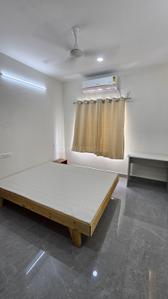 Bedroom Image of 1750 Sq.ft 3 BHK Apartment / Flat for rent in Madhapur Hyderabad for Rs. 59999