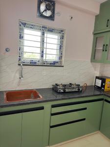 Kitchen Image of 1100 Sq.ft 2 BHK Builder Floor for rent in Financial District Hyderabad for Rs. 36000