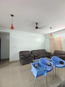 Hall Image of 1490 Sq.ft 3 BHK Apartment / Flat for rent in Encore Ramanashree Bluesky Green Woods, Hulimavu Bengaluru for Rs. 42000
