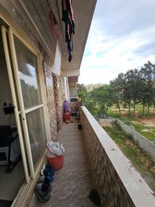 Balcony Image of 1002 Sq.ft 2 BHK Apartment / Flat for rent in Prabhavathi Daffodils, Gattahalli Bengaluru for Rs. 23500