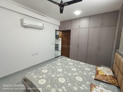 Bedroom Image of 2001 Sq.ft 3 BHK Apartment / Flat for rent in The Aristo, Sukhalpura Jaipur for Rs. 54000