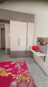 Bedroom Image of 1003 Sq.ft 2 BHK Apartment / Flat for rent in Gajra Nandanvan, Indira Nagar Nashik for Rs. 19000