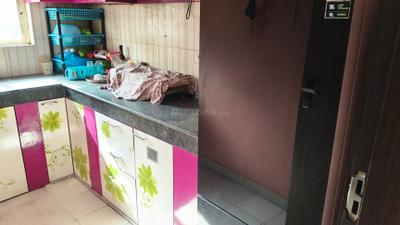 Kitchen Image of 1000 Sq.ft 2 BHK Apartment / Flat for rent in Chinar Park Kolkata for Rs. 21000