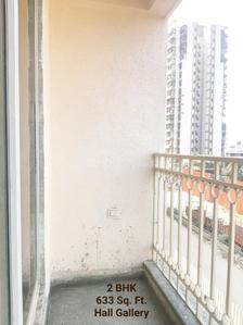 Balcony Image of 900 Sq.ft 2 BHK Apartment / Flat for sale in Rajaram Shivam Enclave, Shilphata Thane for Rs. 5700000
