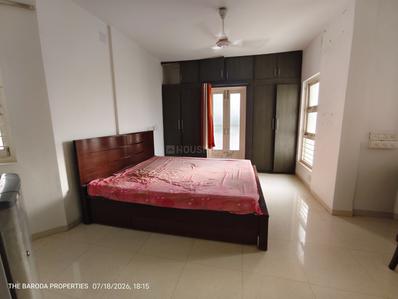 Bedroom Image of 2000 Sq.ft 3 BHK Apartment / Flat for rent in Gotri Vadodara for Rs. 35000